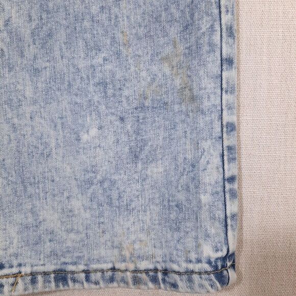 Akademiks Distressed Jeans Size 18 Straight Leg High Rise Acid Wash Stretch - Picture 15 of 15